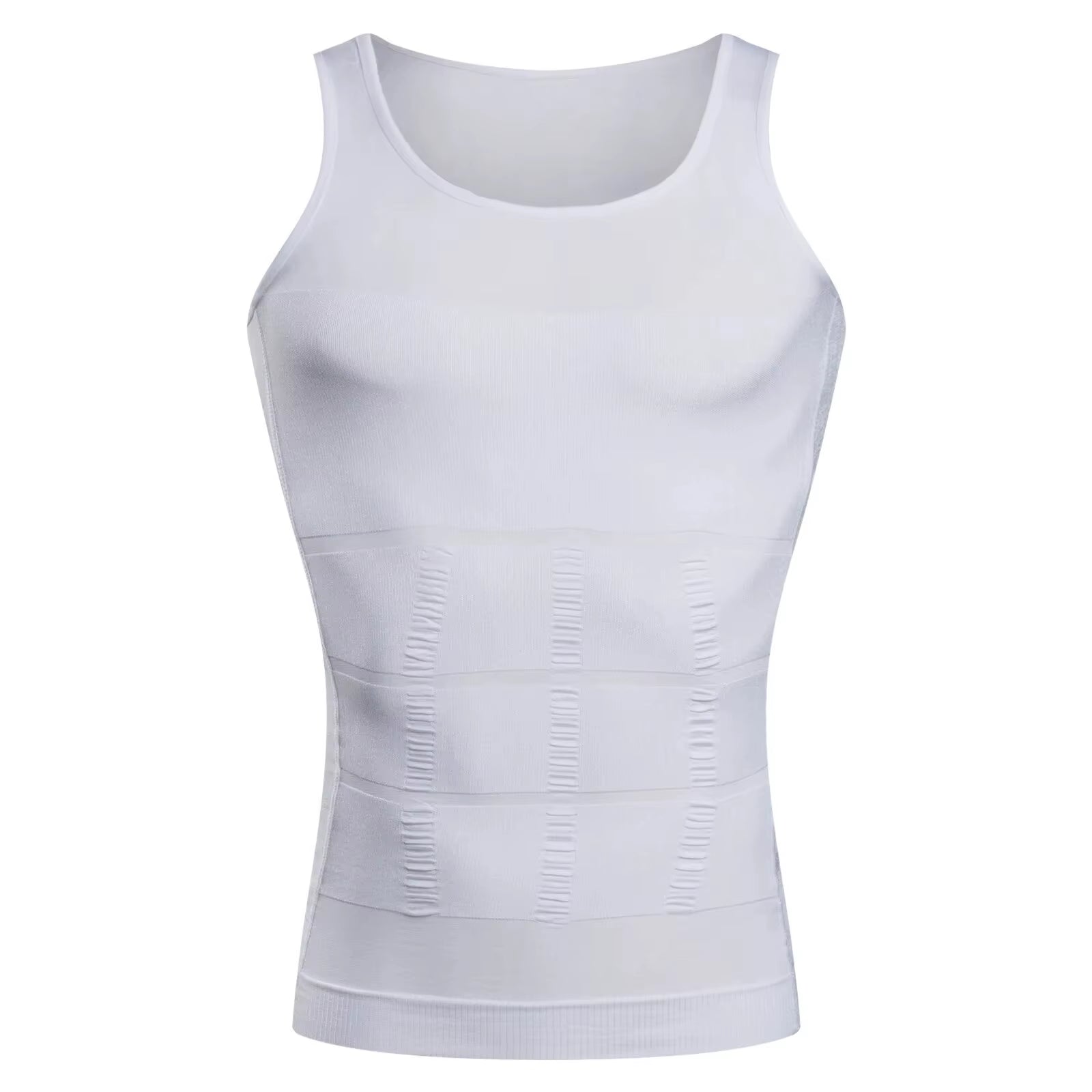 Men Body Shaper Slimming Compression Vest Undershirt Seamless Waist Trainer Tank Top Belly Control Weight Loss Shapewear